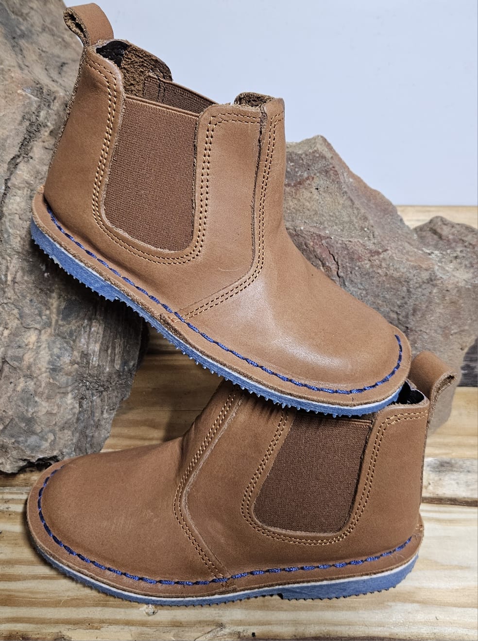 Kids blue sole